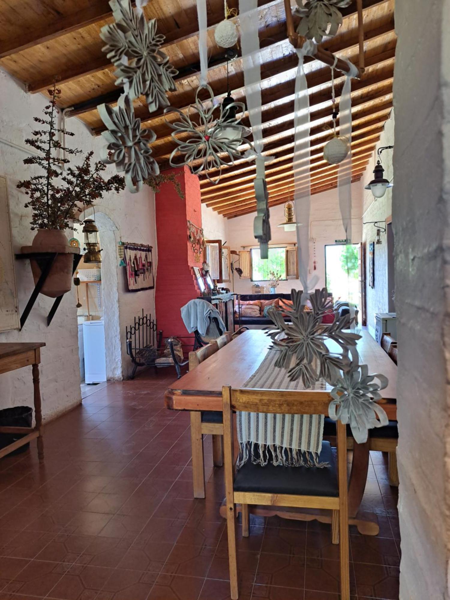 Aire De Barreal Hostel Andino Eksteriør bilde